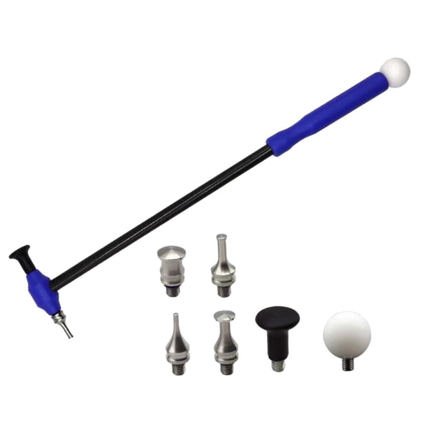 Herramienta De Reparación De Abolladuras De Carrocería De Coche, Martillo Para Abolladuras Para Puerta Automotriz De Superficie Metálica