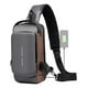 thumbnail image 1 of Bolso Bandolera Antirrobo Impermeable Hombre con Puerto USB, 1 of 3