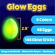 thumbnail image 2 of Set de minibastones luminosos y huevos de pascua que brillan en la oscuridad, 2 of 6