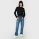 thumbnail image 4 of Sweater Mujer Básico Cuello Redondo Negro Corona, 4 of 5
