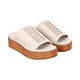 thumbnail image 4 of Sandalia Mujer Beige Plataforma Kika Police, 4 of 6