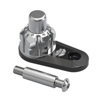 Ioensy - Palanca De Freno De Motocicleta, Pestillo De Estacionamiento Para Vehículos Eléctricos Uhr150, Plateado