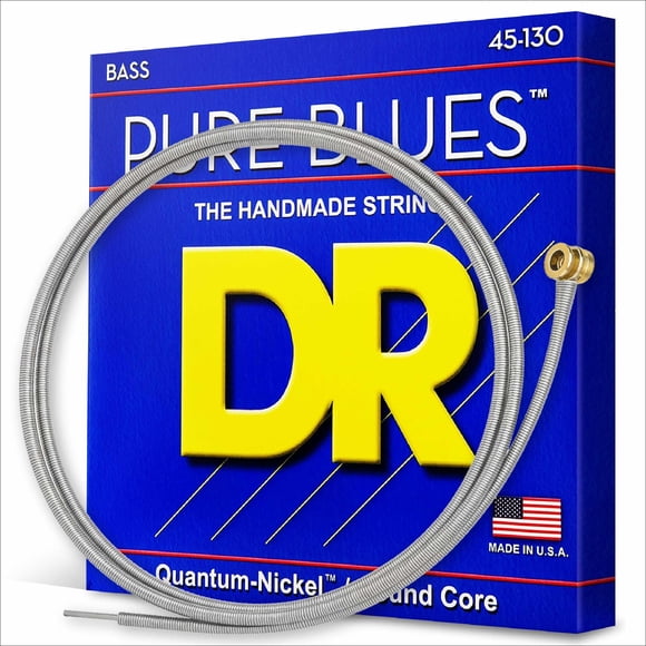 Cuerdas para bajo eléctrico DR Strings PURE BLUES PB5-130