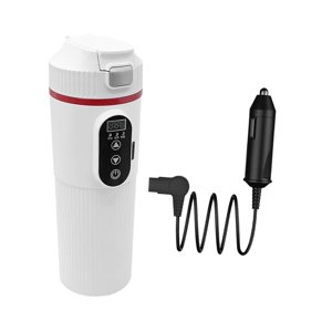 Bothyi - Hervidor Eléctrico De Viaje Para Taza De Coche, 12V, 24V, Alimentado Por Cc, Universal, Resistente, Versátil