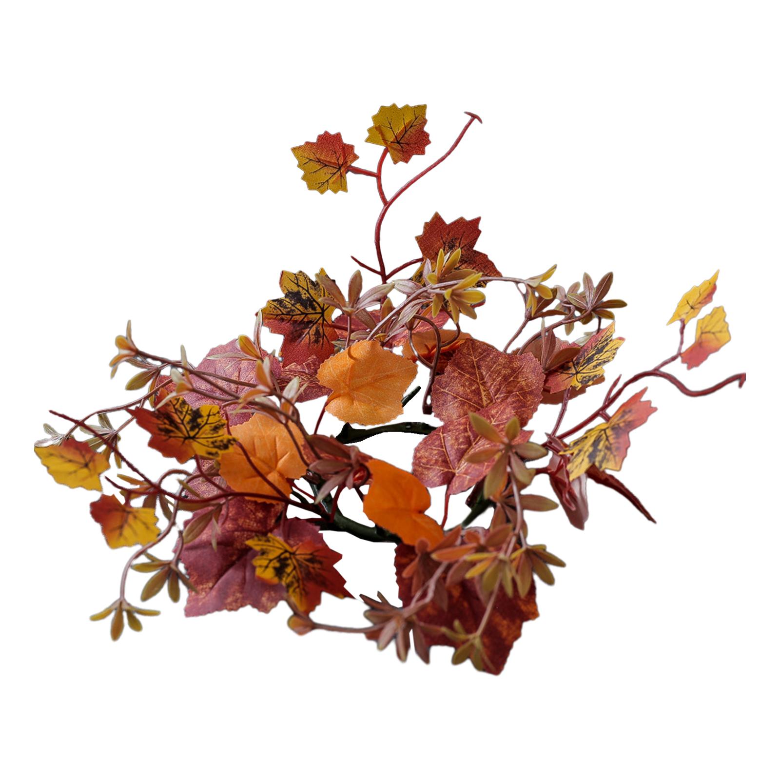 Bothyi - Anillos Para Velas De Otoño, Coronas, Granja Navideña, Candelabro De Acción De Gracias