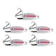 thumbnail image 5 of 5x Cucharas De Pesca Verticales Duros Spinnerbaits Cebos Para Lubinas Agua Dulce Agua Salada Plata 10g, 5 of 5