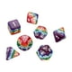 thumbnail image 1 of Mini Juego De Dados Poliédricos, 7 Piezas, Accesorios De Juego Con Purpurina Para Juegos Dnd, 1 of 5