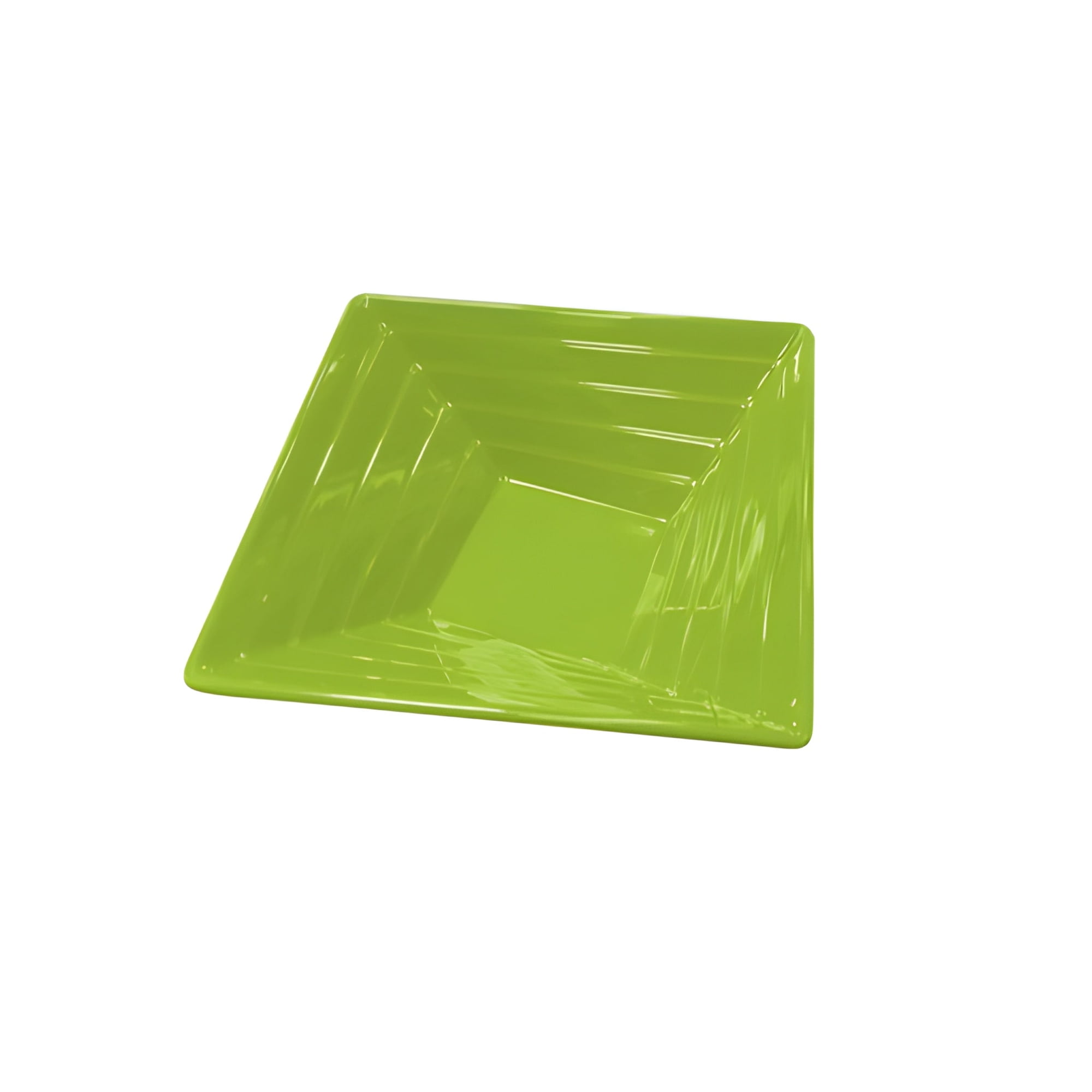 Imahe - Set De 4 Bowl Cuadrado Melamina 15 Cm. Verde