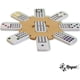 thumbnail image 4 of Set de juego Mexican Train Dominoes Regal Games Double 15, 4 of 8