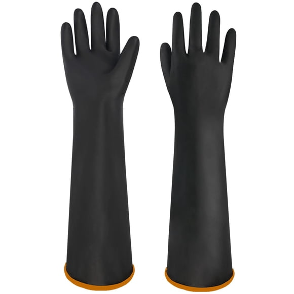 Guantes JustSeen 55 cm resistentes a químicos XL