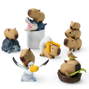 Figuras Blind Box De La Serie Beemai Capybara, 1 Unidad, Diseño Aleatorio