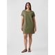 thumbnail image 2 of Camiseta holgada con bolsillo Dress GAP Walden Green para mujer, 2 of 5