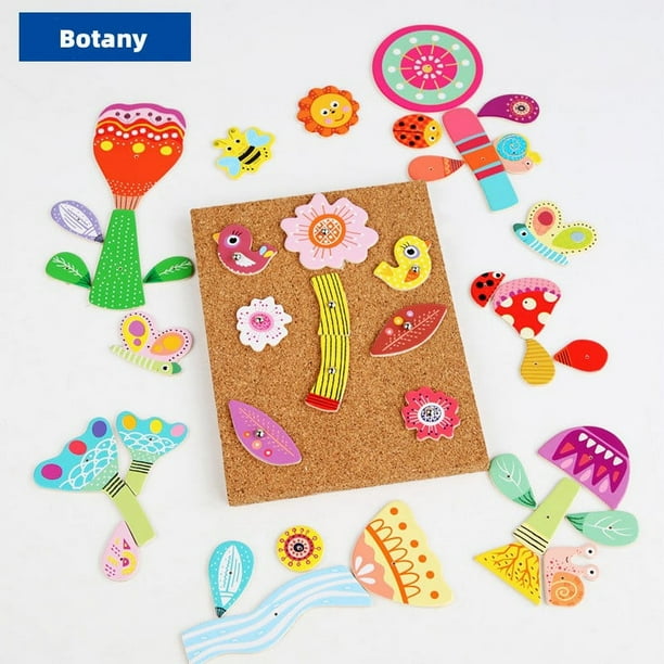 Wooden Creative Nailing Fun, Children's Puzzles, Jigsaw Puzzles, Baby Puzzles, Early Education Toys, Creative Nailing Fun