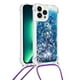 thumbnail image 5 of Funda FOXDOCK para iPhone 14 Pro con Cuerda Ajustable, Brillo Líquido, Protección Antigolpes y Lente – Ideal para Regalo, 5 of 6
