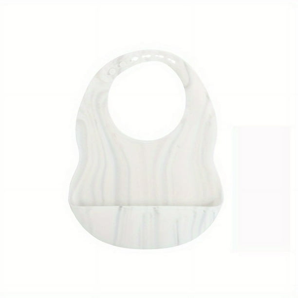 Adjustable BPA-Free Silicone Baby Bib for Mess-Free Feeding and Drooling