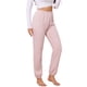thumbnail image 4 of Pantalones de Pijama para Mujer INSPIRE CHIC Pantalones con Puños Pantalones Largos Bolsillos Laterales Ajuste Holgado Ligeros Ropa de Descanso Pantalones de Pijama L Púrpura, 4 of 6