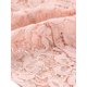 thumbnail image 5 of INSPIRE CHIC Chaquetas de Mujer de Encaje Floral Cárdigan Mangas 3/4 Cubierta Transparente Parte Superior Rosa Grisáceo Claro S, 5 of 6