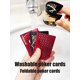 thumbnail image 3 of Cartas De Juego Negras Impermeables De Pvc 8 5 X 5 8 Cm, 3 of 7