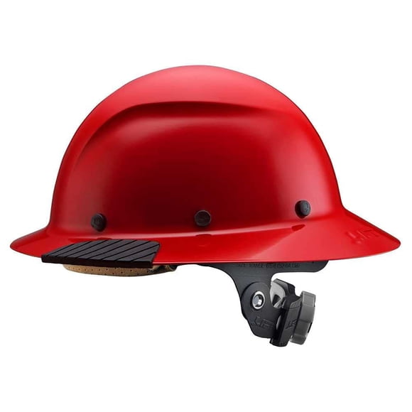 Casco DAX Fiber Resin de ala completa (rojo) LIFT Safety