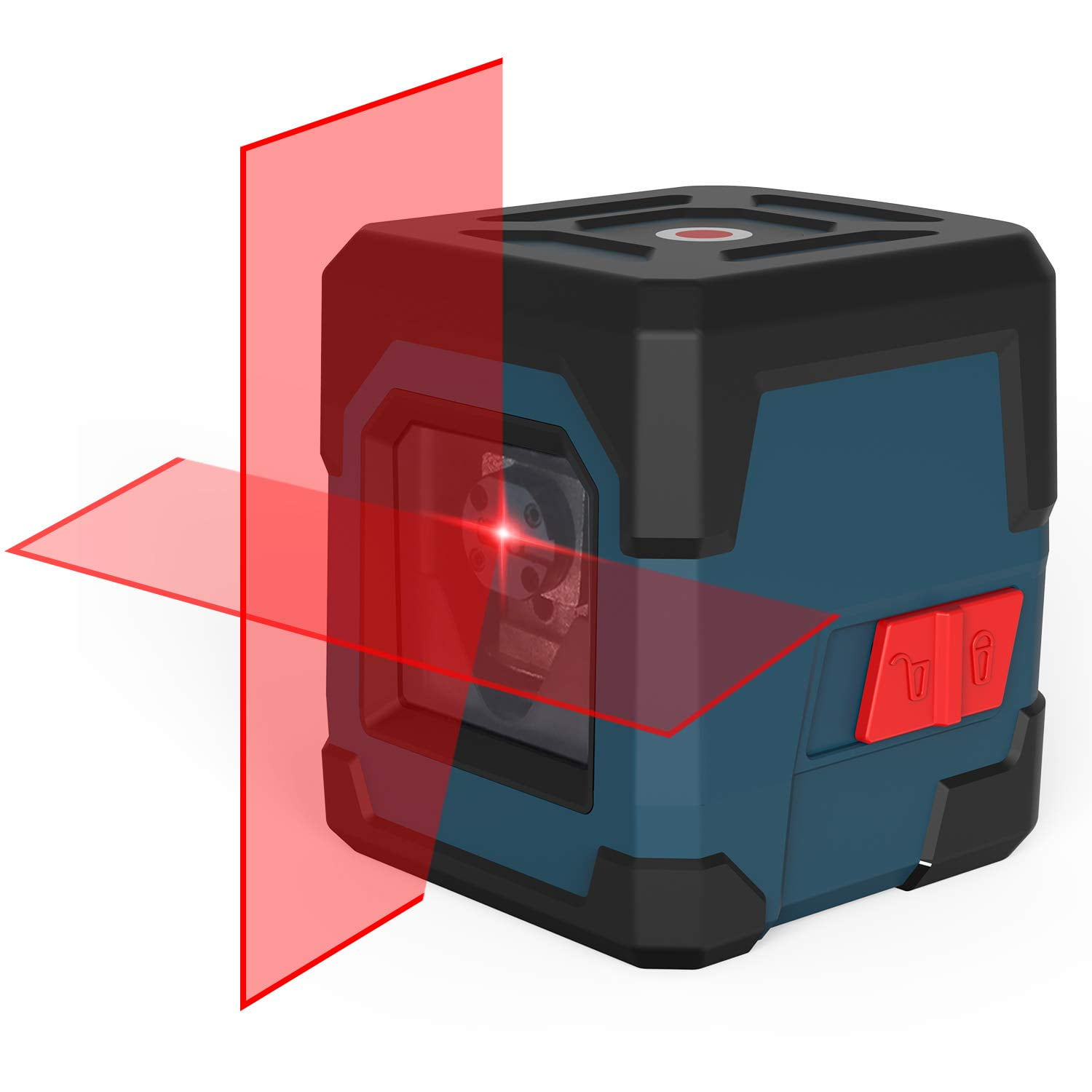 Laser Level Rockseed Cross Line Autonivelante Con Bolsa Roja
