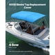 thumbnail image 2 of Funda superior Bimini de repuesto para VEVOR 4, barco de proa, 96 x (91-96) cm, 2 of 9