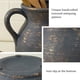thumbnail image 3 of MIYUKI Rustic Kitchen Utensil Holder 7.6 Inch Ceramic Utensil Crock, 3 of 3