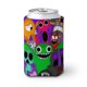 thumbnail image 1 of Jardín de Banban Funda enfriadora de latas, aislante de bebidas para mantener frías o calientes, funda térmica plegable para latas, portabebidas reutilizable, 1 of 6