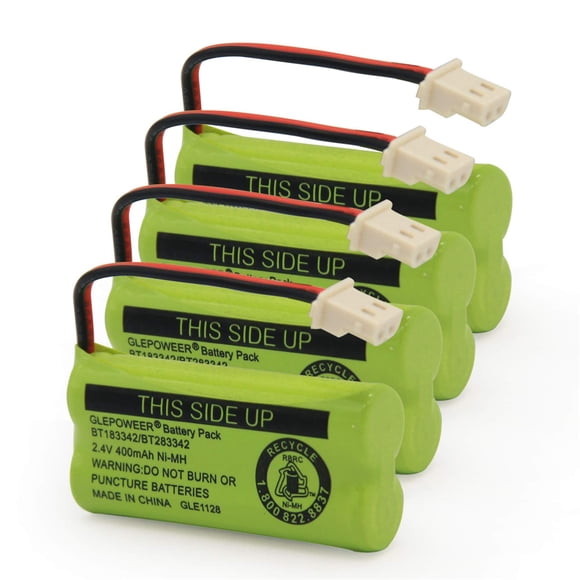 Paquete de baterías GLEPOWER DM221 2.4V 400mAh Ni-MH para teléfono inalámbrico