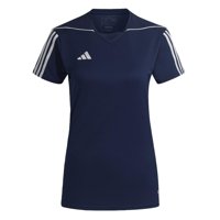 Jersey Adidas Tiro 23 Para Mujer, Talla Grande, Azul Marino/Blanco