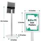 thumbnail image 5 of Soporte de Señal Mutualsign 21 x 29 cm de Pie, 5 of 8