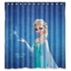 thumbnail image 1 of Cortina de ducha de Frozen Elsa, juego de cortinas de baño con ganchos, tamaño 66 x 72 pulgadas, 1 of 3