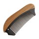 thumbnail image 1 of Natural Sandalwood Horn Com Peine Barba Cabello Fino Dientes Masaje Peine Anti-Estático, 1 of 3