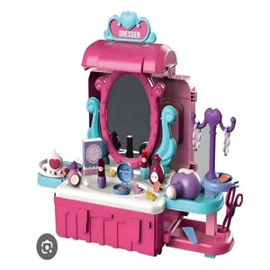 M&L Todo Para El Hogar - Maletin Cosmetico 3 En 1 Rosado