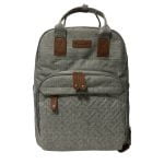 Pumucki - Bolso Mochila Maternal Multifuncional Color Gris
