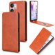 thumbnail image 1 of Funda tipo folio para Xiaomi Redmi 13R con soporte magnético y protección para la cámara Marrón, 1 of 6