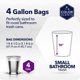 thumbnail image 2 of Color Scents 4 Gallon Small Trash Bags, Twist Tie, 60 Count, Vanilla Spice, 2 of 3