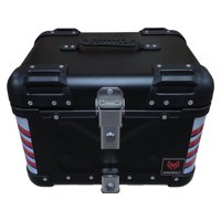 Baúl Top Case Para Motocicleta 40L Negro Ridewolf 0710-40