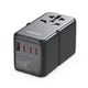 thumbnail image 1 of Adaptador de viaje MINIX TP140 140W GaN III 4 USB-C 1 USB-A, 1 of 6