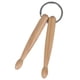 thumbnail image 1 of Llavero De Baquetas Llavero De Madera Gadget Para Cumpleaños Día De La Madre, 1 of 3