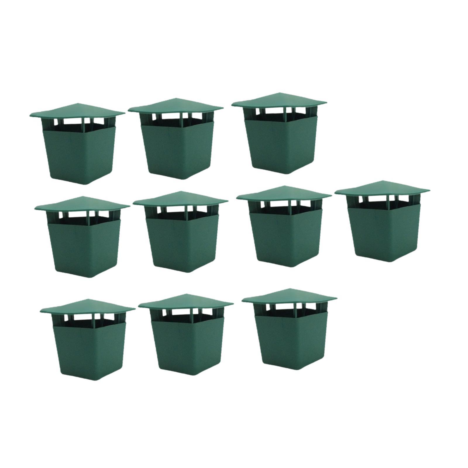 Ioensy - 10 Trampas Para Caracoles, Accesorios Protectores, Prácticos Atrapacaracoles Para Jardín.