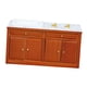 thumbnail image 1 of El Gabinete De Cocina Moderno De La Casa De Muñecas Pintó La Decoración Hecha A Mano 1:12 De Los Accesorios Con El Fregadero, 1 of 5