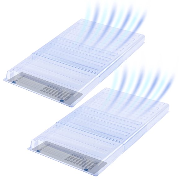 Extensor de ventilación magnético Eureka Air Under Furniture, paquete de 2