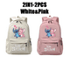 thumbnail image 1 of MINISO Stitch Backpack for Girl Boy Student Teenager Children Rucksack Kids Birthday Gift Women Casual School Bag, 1 of 3