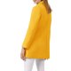 thumbnail image 3 of Abrigo de Invierno Doble Botonadura con Cuello Peter Pan para Mujer de INSPIRE CHIC, Gabardina Mostaza Amarillo M, 3 of 7