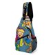 thumbnail image 1 of Poder Cohete Riñonera Bandolera con Estampado Integral para Hombres y Mujeres, Bolso Cruzado Gráfico de Tendencia, Mochila de Hombro Streetwear para Ciclismo y Deportes, Riñonera Versátil Casual, 1 of 6