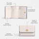 thumbnail image 3 of Minitríptico Wallet Coach de piel granulada pulida Essential, 3 of 5