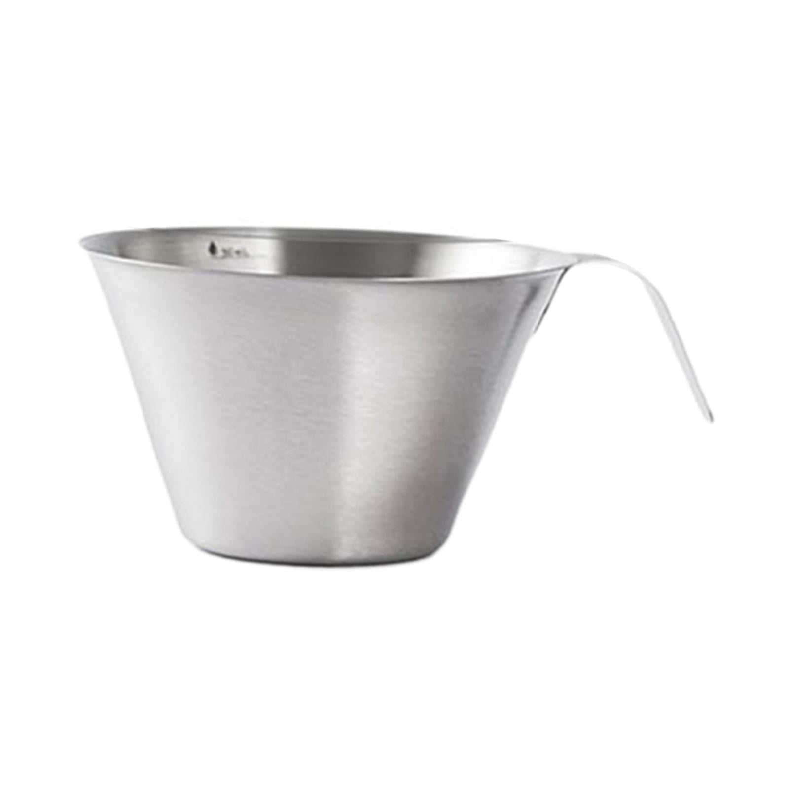 Bothyi - Tazas Pequeñas De Bebida De Barra De Acero Inoxidable, Taza De Café Expreso De 100ml/3oz Para Restaurante