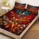 thumbnail image 1 of Phoenix Color Window Duvet Cover Set - Pattern Print Fitted Sheet Set a Must-Have for Home and Guest Rooms Deep Pocket Keeps Sheet Securely in Place Soft and Br, 1 of 1