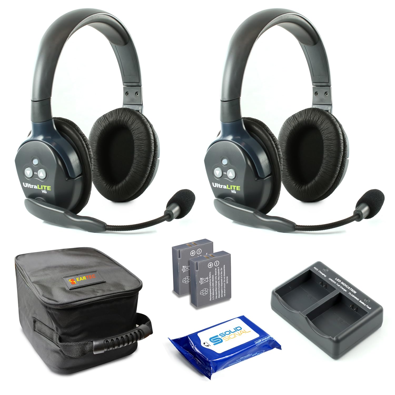 Solid Signal - Auriculares Inalámbricos Eartec Ul2D Ultralite X2 Usuarios