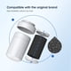 thumbnail image 4 of Filtro de agua para refrigerador GLACIER FRESH MWF de repuesto, paquete de 4, 4 of 9